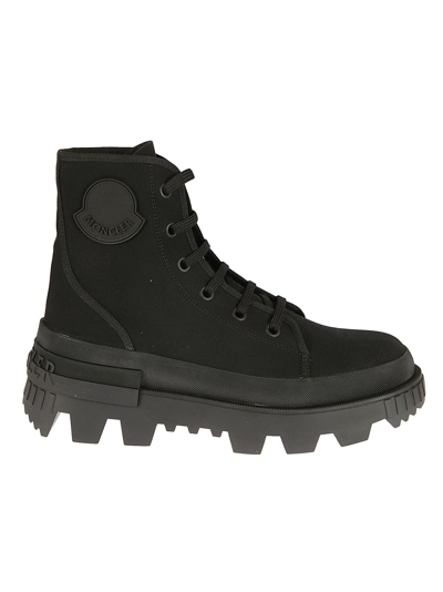 Shop Moncler Desertyx Ankle Boots In Black