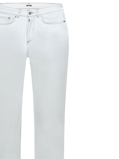 Shop Grifoni Jeans White