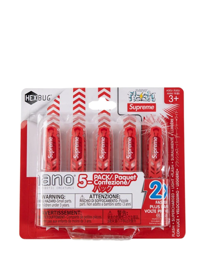 Shop Supreme X Hexbug Nano® Flash (5 Pack) In Red