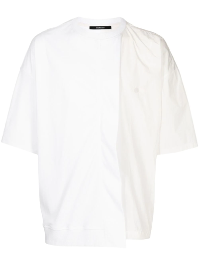 Shop Songzio Round Neck T-shirt In White
