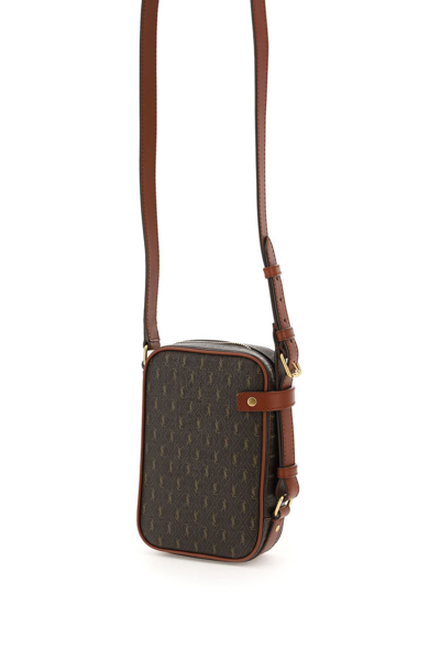 Shop Saint Laurent "le Monogramme" Crossbody Pouch In Brown