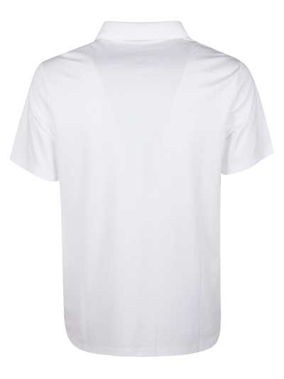 Shop Michael Kors Short-sleeve Polo Shirt In White