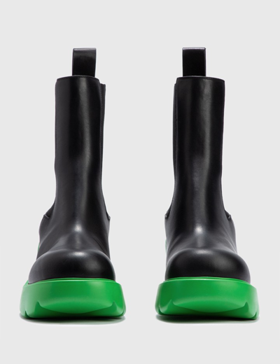 Shop Bottega Veneta Flash Chelsea Boots In Black
