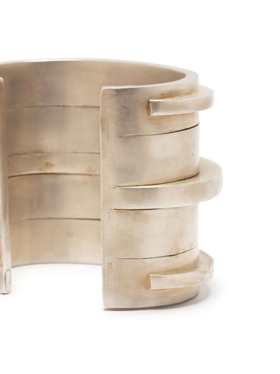 Shop Parts Of Four Ghost Combo Brass Bracelet In Silber
