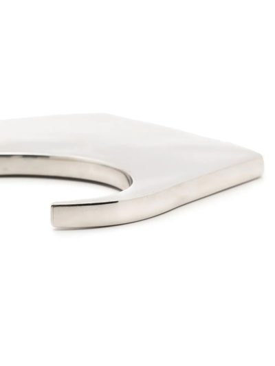 Parts Of Four Crescent Bridge Sterling Silver Bracelet In Silber
