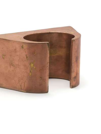 Parts Of Four Crescent Bridge 18kt Gold Bracelet In Rosa