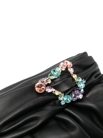 Sophia Webster Crystal Embellishment Shoulder Bag In Schwarz