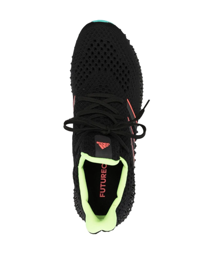 Shop Adidas Originals 4d Lace-up Sneakers In Black