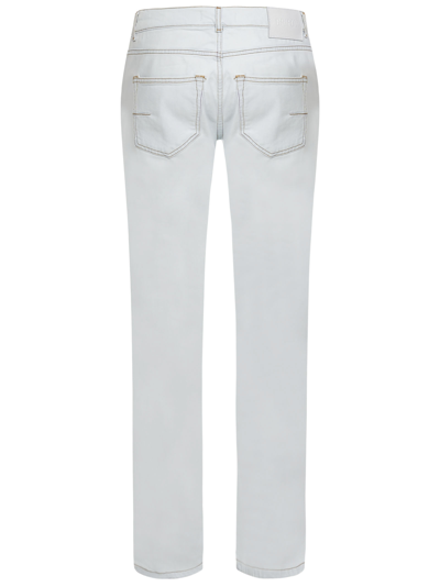 Shop Grifoni Jeans In White