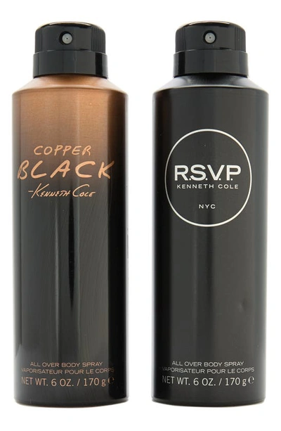 Shop Kenneth Cole Set Of 2 In Copper Black/ Rsvp