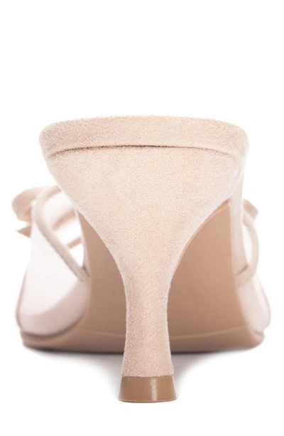 Shop Cl By Laundry Jump Up Bow Slide Sandal In Nude