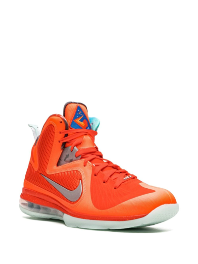 Nike Lebron 9 "big Bang 2022" Sneakers In Orange