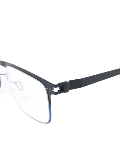 Mykita Armin Square-frame Glasses In Blue