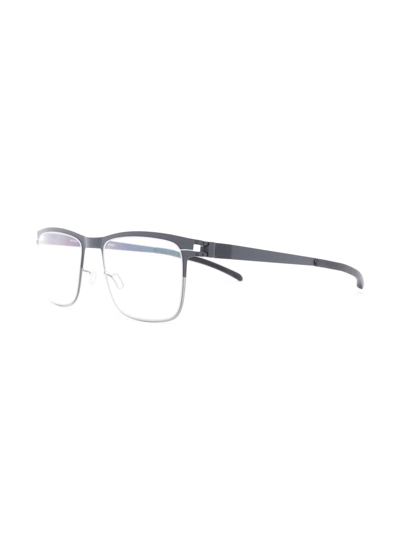 Shop Mykita Armin Square-frame Glasses In Grey
