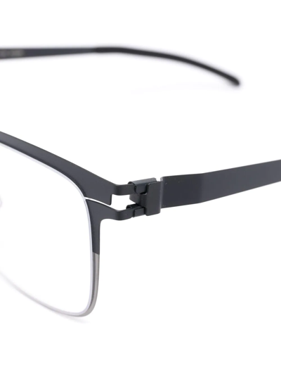 Shop Mykita Armin Square-frame Glasses In Grey