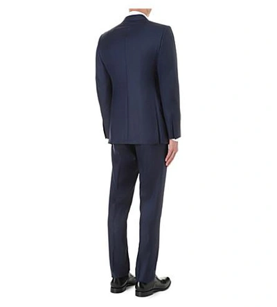 Shop Tom Ford Two-piece Wool Suit In Blue