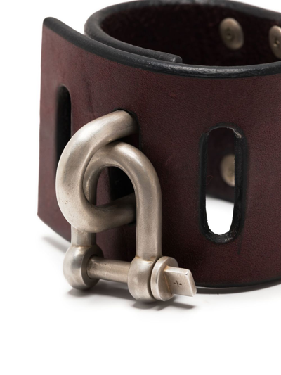 Parts Of Four Restraint Charm Bracelet In Red