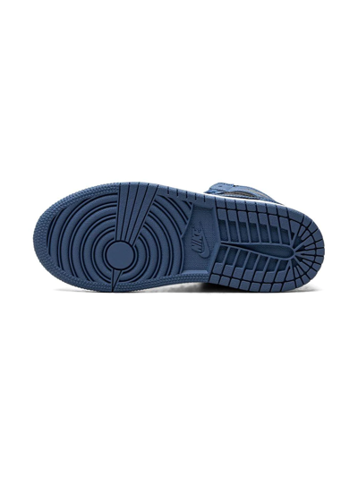Shop Jordan Air  1 Retro High Og "dark Marina Blue" Sneakers In Black