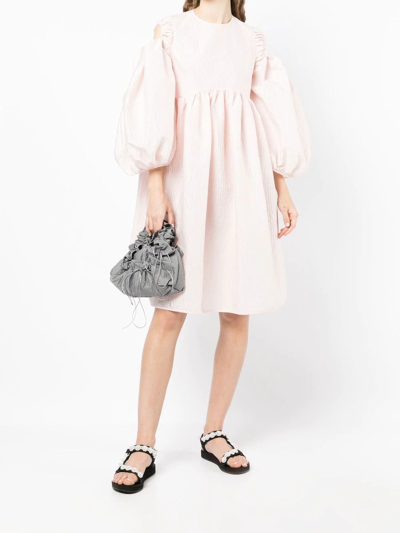 Shop Cecilie Bahnsen Janessa Voluminous Dress In Pink