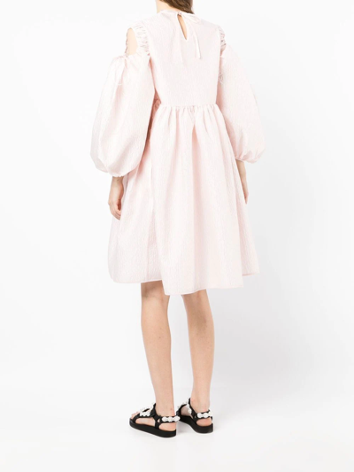Shop Cecilie Bahnsen Janessa Voluminous Dress In Pink