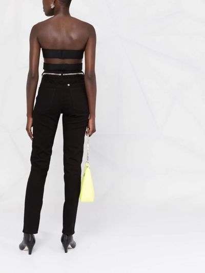 Givenchy Cut-out Bustier Top In Black