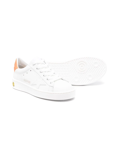 Shop Golden Goose Super Star Low-top Sneakers In White