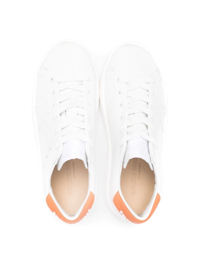 Shop Golden Goose Super Star Low-top Sneakers In White