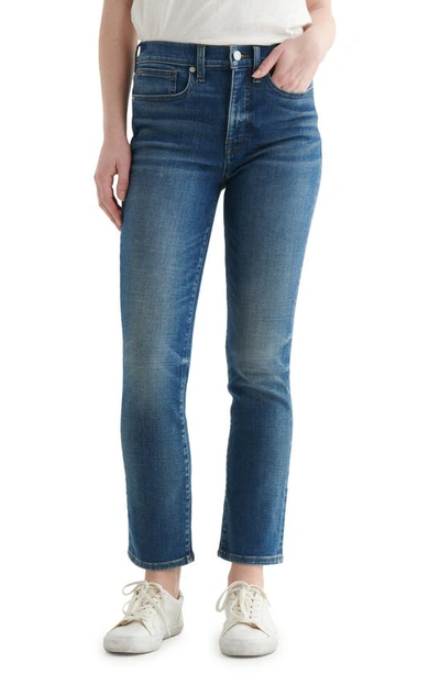 Shop Lucky Brand Zoe Ankle Straight Leg Jeans In Downpour
