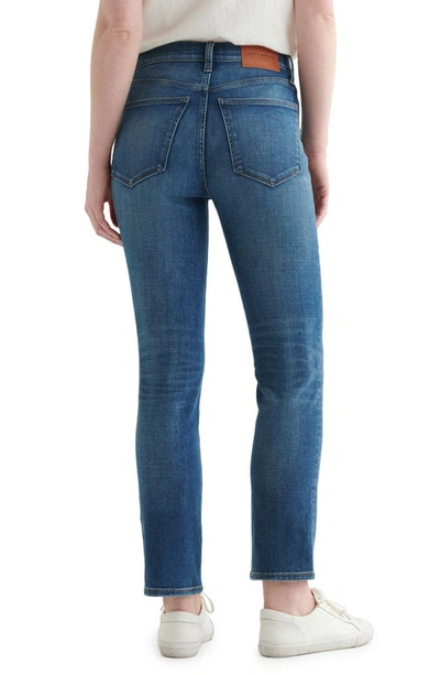 Shop Lucky Brand Zoe Ankle Straight Leg Jeans In Downpour