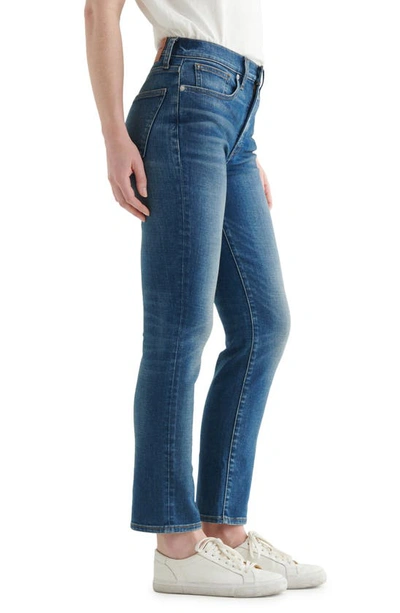 Shop Lucky Brand Zoe Ankle Straight Leg Jeans In Downpour