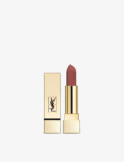 Shop Saint Laurent Yves  156 Rouge Pur Couture Lipstick 3.8ml