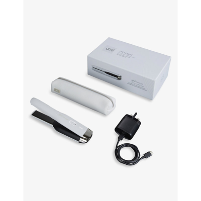 Ghd Unplugged Cordless Straightener In White