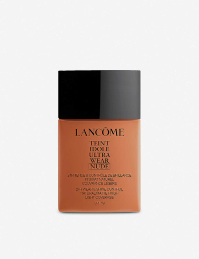 Shop Lancôme Lancome 10.1 Teint Idole Ultra Wear Nude Foundation Spf 19 40ml