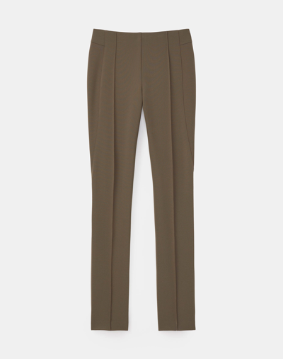 Shop Lafayette 148 Plus-size Acclaimed Stretch Gramercy Pant In Beige,brown