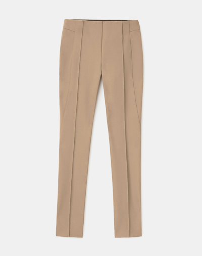 Shop Lafayette 148 Petite Acclaimed Stretch Gramercy Pant In Brown