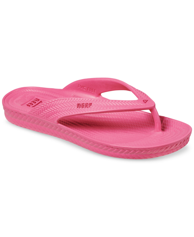 Shop Reef Women's Water Court Thong Sandals Women's Shoes In Pink