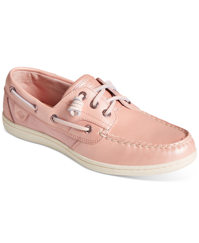 Shop Sperry Women's Songfish Boat Shoes Women's Shoes In Rose Dust