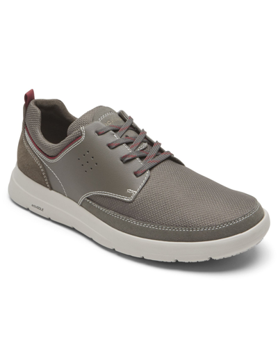 Shop Rockport Men's Trueflex M Cayden Plain Toe Shoes In Breen