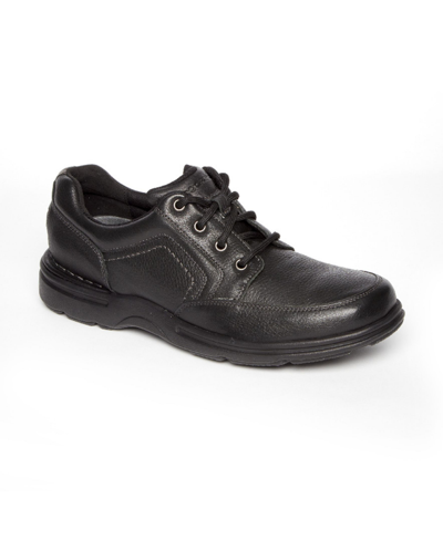 Shop Rockport Men's Eureka Plus Mudguard Shoes In Black