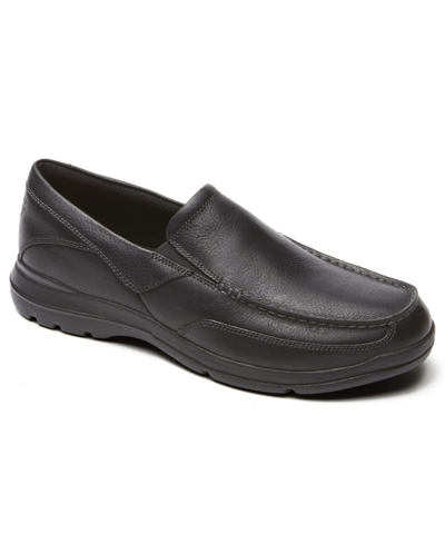 Shop Rockport Men's Junction Point Slip On Shoes In Black