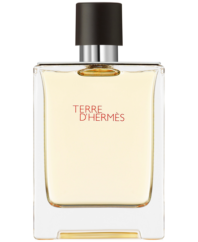 Shop Hermes Terre D' Eau De Toilette Spray, 3.3 Oz.