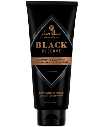 Shop Jack Black Black Reserve Body & Hair Cleanser, 10 Oz.