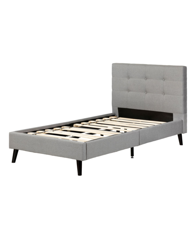 Shop South Shore Fusion Bed, Twin In Gray