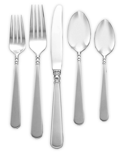 Shop Lenox 20-pc. Pearl Platinum Flatware Set, Service For 4 In Stainless