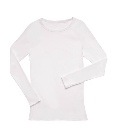 Shop Pajamas For Peace Women's Basic Long Sleeve Shirt In White