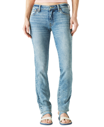 Shop Lucky Brand Sweet Mid Rise Straight-leg Jeans In Lyric