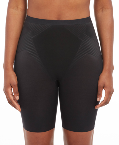 Shop Spanx Thinstincts 2.0 Girl Shorts In Very Black