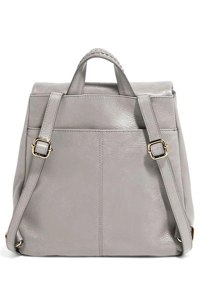 Shop Aimee Kestenberg Bali Leather Backpack In Elephant Grey