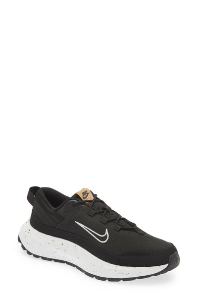 Shop Nike Crater Remixa Sneaker In Black/ White/ Smoke Grey
