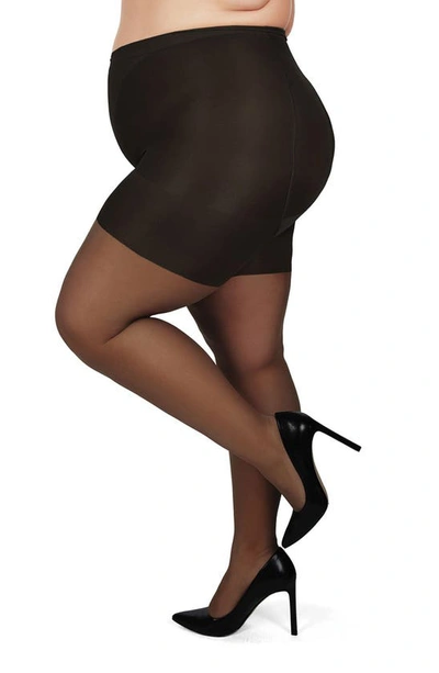 Memoi Women's Control Top Shaper Brief In Black